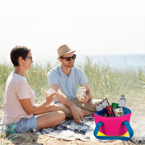 Torba plażowa Kamai Gio Style, w kolorze różowym, pojemność 9L Giostyle