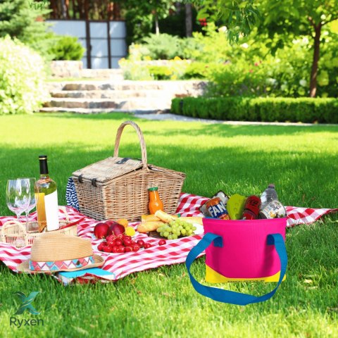 Torba plażowa Kamai Gio Style, w kolorze różowym, pojemność 9L Giostyle