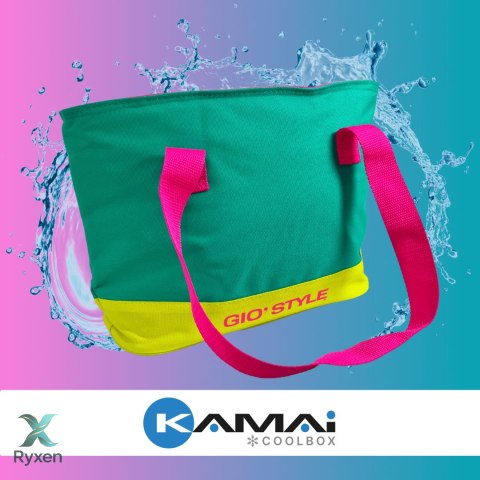 Torba plażowa Kamai Gio Style, w kolorze zielonym, pojemność 9L Giostyle