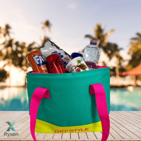 Torba plażowa Kamai Gio Style, w kolorze zielonym, pojemność 9L Giostyle