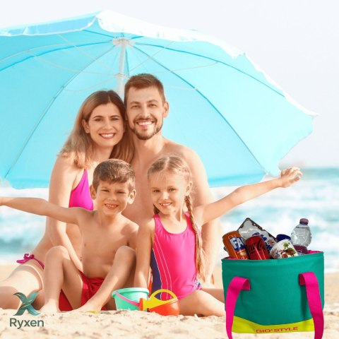 Torba plażowa Kamai Gio Style, w kolorze zielonym, pojemność 9L Giostyle
