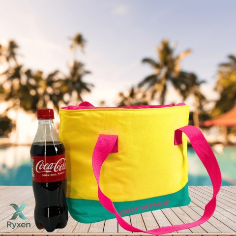 Torba plażowa Kamai Gio Style, w kolorze żółtym, pojemność 9L Giostyle