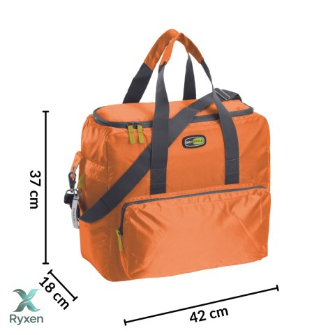 Torba termiczna Kamai Gio Style na ramię, pomarańczowa, z kieszeniami i rączką do noszenia, pojemność 33L Giostyle