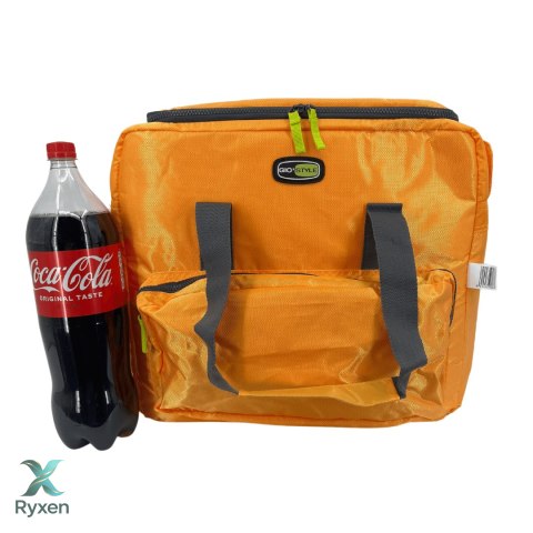 Torba termiczna Kamai Gio Style na ramię, pomarańczowa, z kieszeniami i rączką do noszenia, pojemność 33L Giostyle