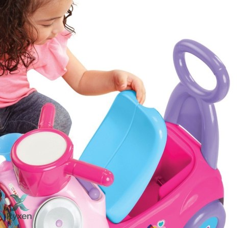 Fisher price jeździk muzyczna parada różowy PULIO