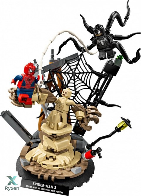 Klocki super heroes 76334 epicka bitwa: spider-man kontra sandman LEGO