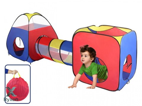 Namiot 3-elementowy kostka-tunel-iglo MADEJ
