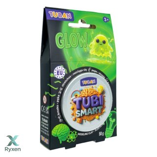 Plastelina tubi smart - glow 50g TUBAN