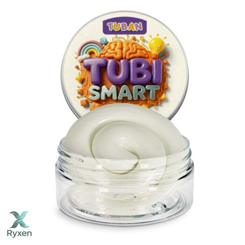 Plastelina tubi smart - glow 50g TUBAN