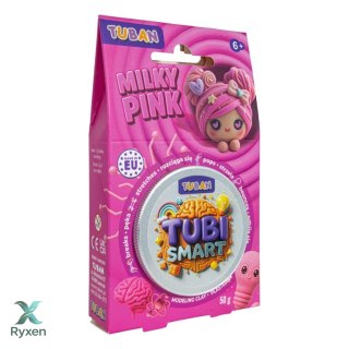 Plastelina tubi smart - milky pink 50g TUBAN