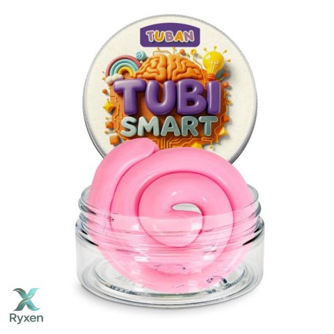 Plastelina tubi smart - milky pink 50g TUBAN