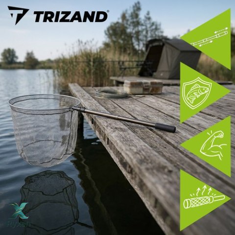 Podbierak wędkarski teleskopowy 335cm Trizand TRIZAND