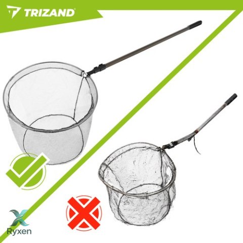 Podbierak wędkarski teleskopowy 335cm Trizand TRIZAND
