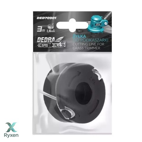 Szpulka z żyłką nylonowa 1,6mm do podkaszarki Dedra