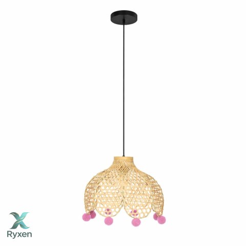 ZD182 Bambusowa wisząca lampa ATL