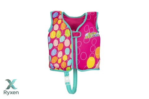 Kamizelka Do Nauki Pływania Różowa 56 cm Bestway 32177 BESTWAY
