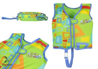 Kamizelka Do Nauki Pływania Zielona 56 cm Bestway 32177 BESTWAY