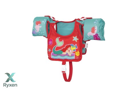 Kamizelka Rękawki Do Nauki Pływania Disney Princess Syrenka Bestway 9101I BESTWAY