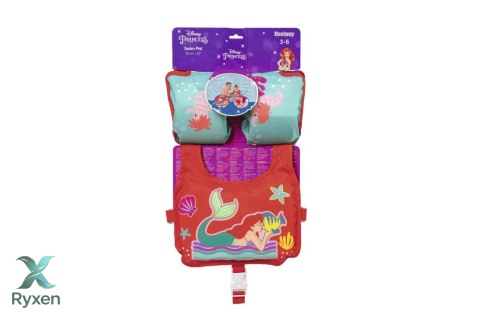 Kamizelka Rękawki Do Nauki Pływania Disney Princess Syrenka Bestway 9101I BESTWAY