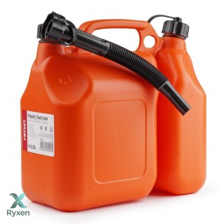 Kanister plastikowy dwukomorowy 6l + 2,5l amio-03208 AMiO
