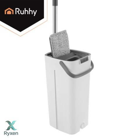 Mop dwukomorowy 8,5L z nakładkami Ruhhy 27231 RUHHY