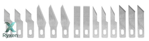 Noże precyzyjne 14 szt. NEO TOOLS