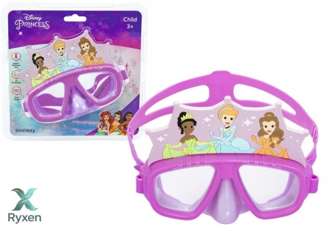 Okulary Do Nauki Pływania Różowe Księżniczki Disney Bestway 9102X BESTWAY