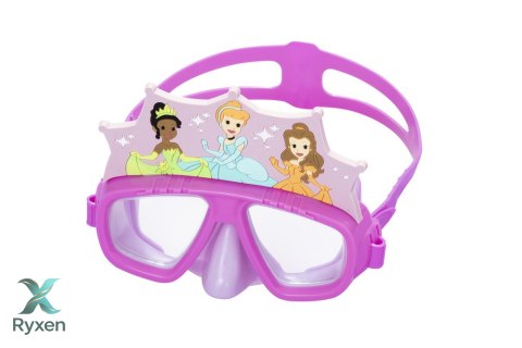 Okulary Do Nauki Pływania Różowe Księżniczki Disney Bestway 9102X BESTWAY