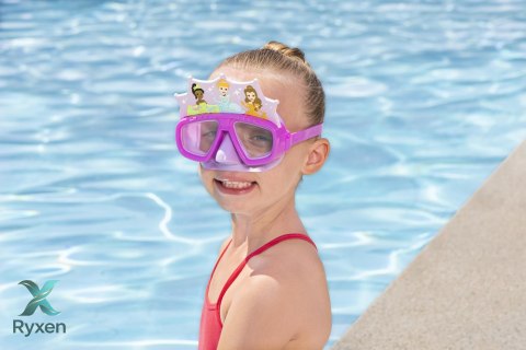 Okulary Do Nauki Pływania Różowe Księżniczki Disney Bestway 9102X BESTWAY