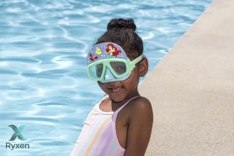 Okulary Do Pływania Miętowe Mała Syrenka Disney Bestway 9103D BESTWAY