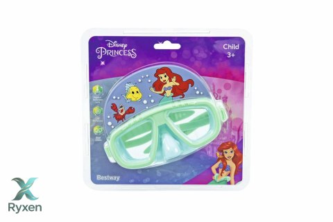 Okulary Do Pływania Miętowe Mała Syrenka Disney Bestway 9103D BESTWAY
