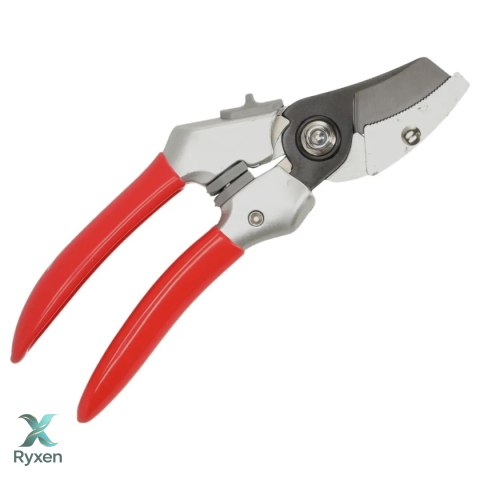 Sekator ogrodowy kowadełkowy do suchych pędów ,aluminiowe uchwyty,max grubość cięcia 20mm, ostrze ze stali sk5, blokada Dedra