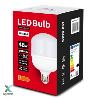 Żarówka LED Maclean, E27, 48W, 220-240V AC, zimna biała, 6500K, 5040lm, MCE304 CW Maclean