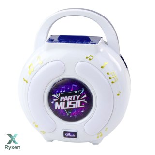 Zestaw Karaoke Dwa Mikrofony Głośnik Bluetooth MP3 Nagrywanie LED LEAN TOYS
