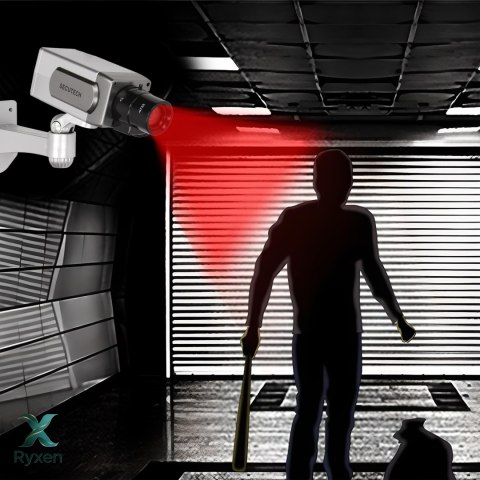 Atrapa kamery kamera z diodą zewnętrzna dioda xxl RTO