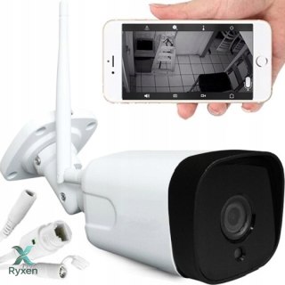 Bezprzewodowa kamera wifi ip zewnętrzna 1080p full hd 2mpx alarm monitoring RTO