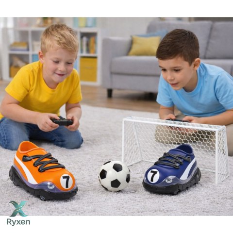 Buty Piłkarskie Pojazdy Zdalnie Sterowane RC Gra Piłka Nożna Bramka LEAN TOYS