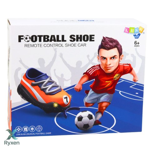 Buty Piłkarskie Pojazdy Zdalnie Sterowane RC Gra Piłka Nożna Bramka LEAN TOYS