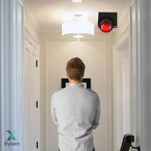 Czujnik ruchu zmierzchu ścienny pir zewnętrzny led natynkowy czujka sensor -e649 RTO