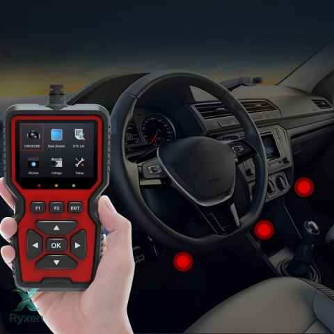 Diagnostyczny tester interfejs skaner obd2 uniwersalny do auta komputer RTO