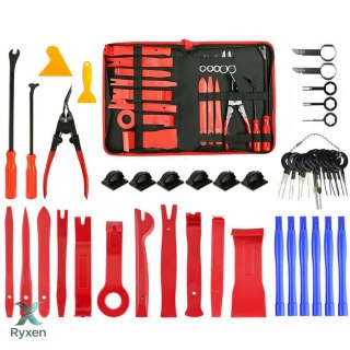 Dźwignie ściągacze demontażu tapicerki spinek 45el -m094 czerwone etui RTO