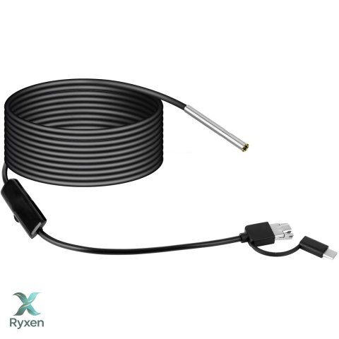 Endoskop 3,9mm hd kamera inspekcyjna android usb-c RTO