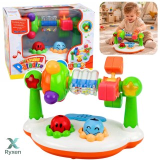 Interaktywna Zabawka Muzyczna Dla Malucha Grzechotka Światła Dźwięki LEAN TOYS