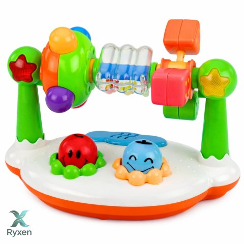 Interaktywna Zabawka Muzyczna Dla Malucha Grzechotka Światła Dźwięki LEAN TOYS