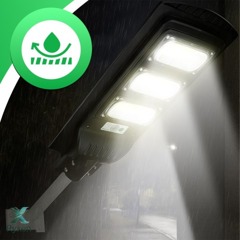 Lampa uliczna led latarnia solarna 240w + pilot (uchwyt montażowy m004b+ baterie) zestaw e307 RTO