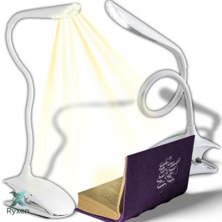Lampka biurkowa szkolna na biurko led usb klips -e141 RTO