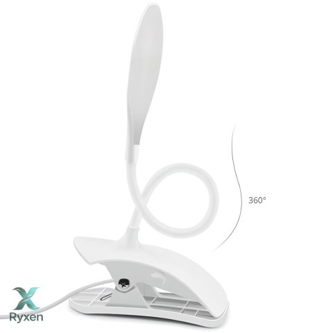 Lampka biurkowa szkolna na biurko led usb klips -e141 RTO