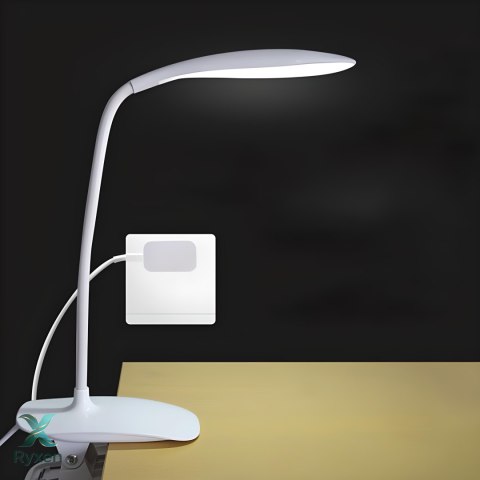 Lampka biurkowa szkolna na biurko led usb klips -e141 RTO
