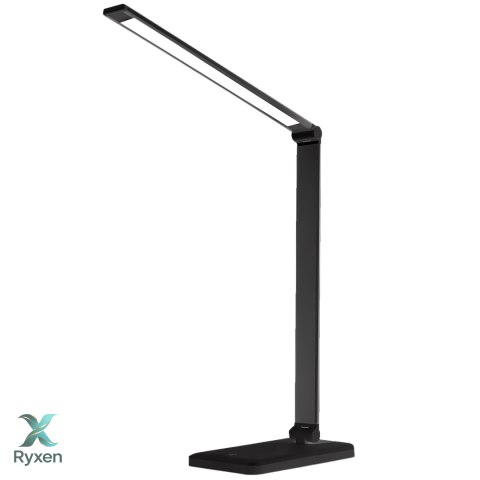 Lampka led biurkowa szkolna na biurko dotykowa 5 barw 5w ściemniana usb -e147-1 czarny RTO