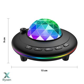 Lampka nocna projektor gwiazd niebo kosmos obrotowa led 2w1 rzutnik + pilot -e789 RTO